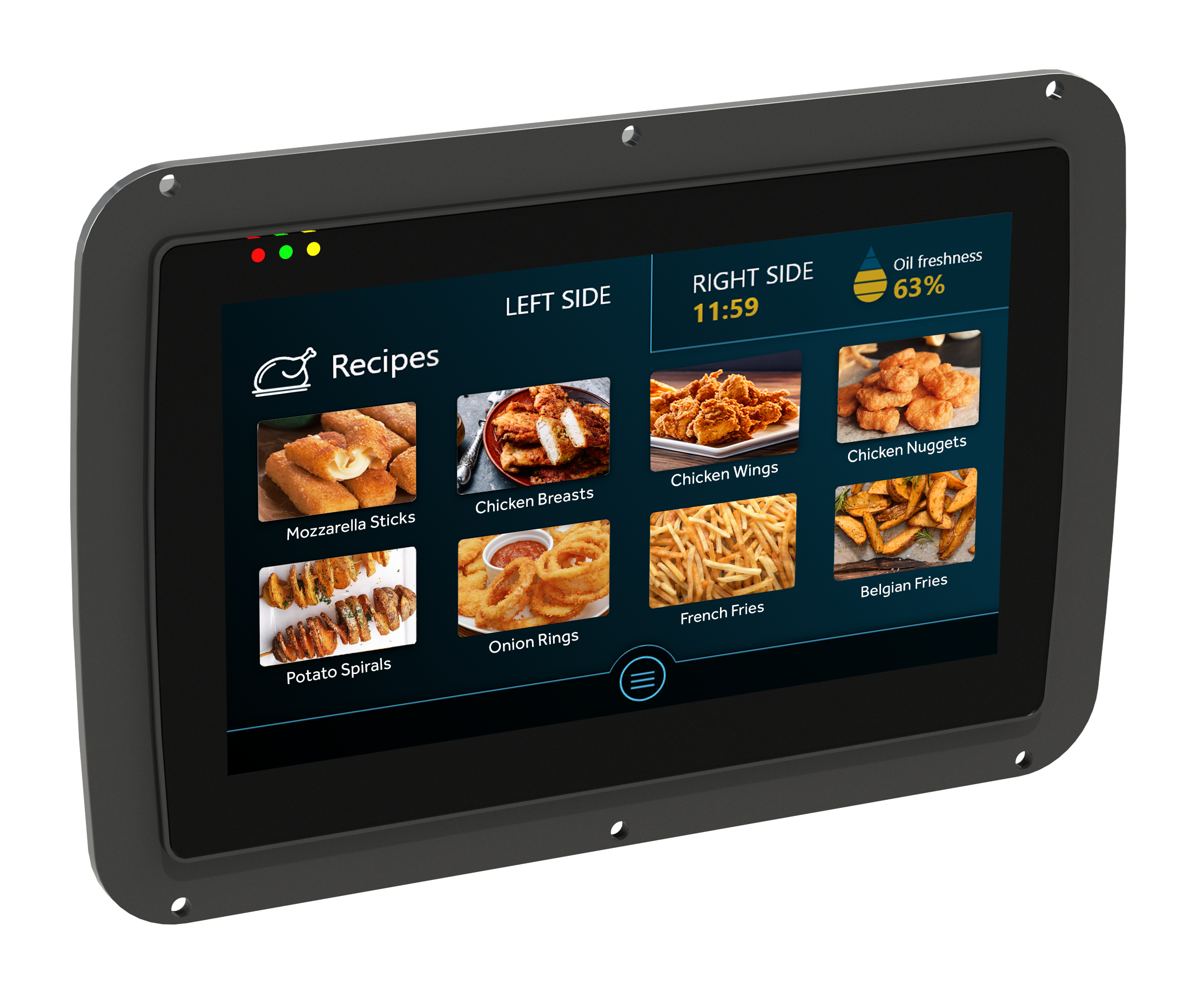 Renau UCM-1470 Foodservice Equipment 7" Touchscreen Flush Mount Display