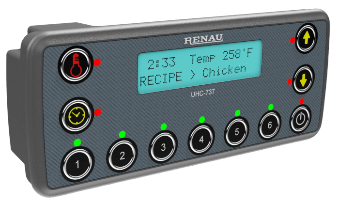 Renau UHC-737 LCD Control Module foodservice equipment controller display