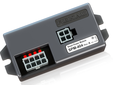 The Renau SPM- Power Control Module has four 1 amp solid state relay switching outputs for current switching in foodservice equipment.