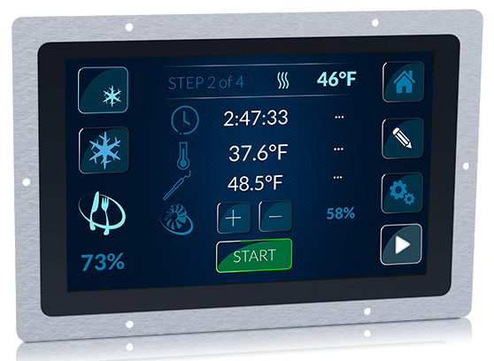 UCM-2410 10" foodservice equipment touchscreen display
