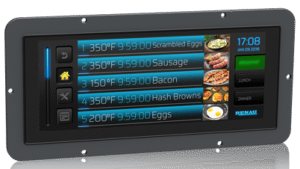 UCM-2468 6.8" Foodservice Equipment Flush Mount Touchscreen Display Module