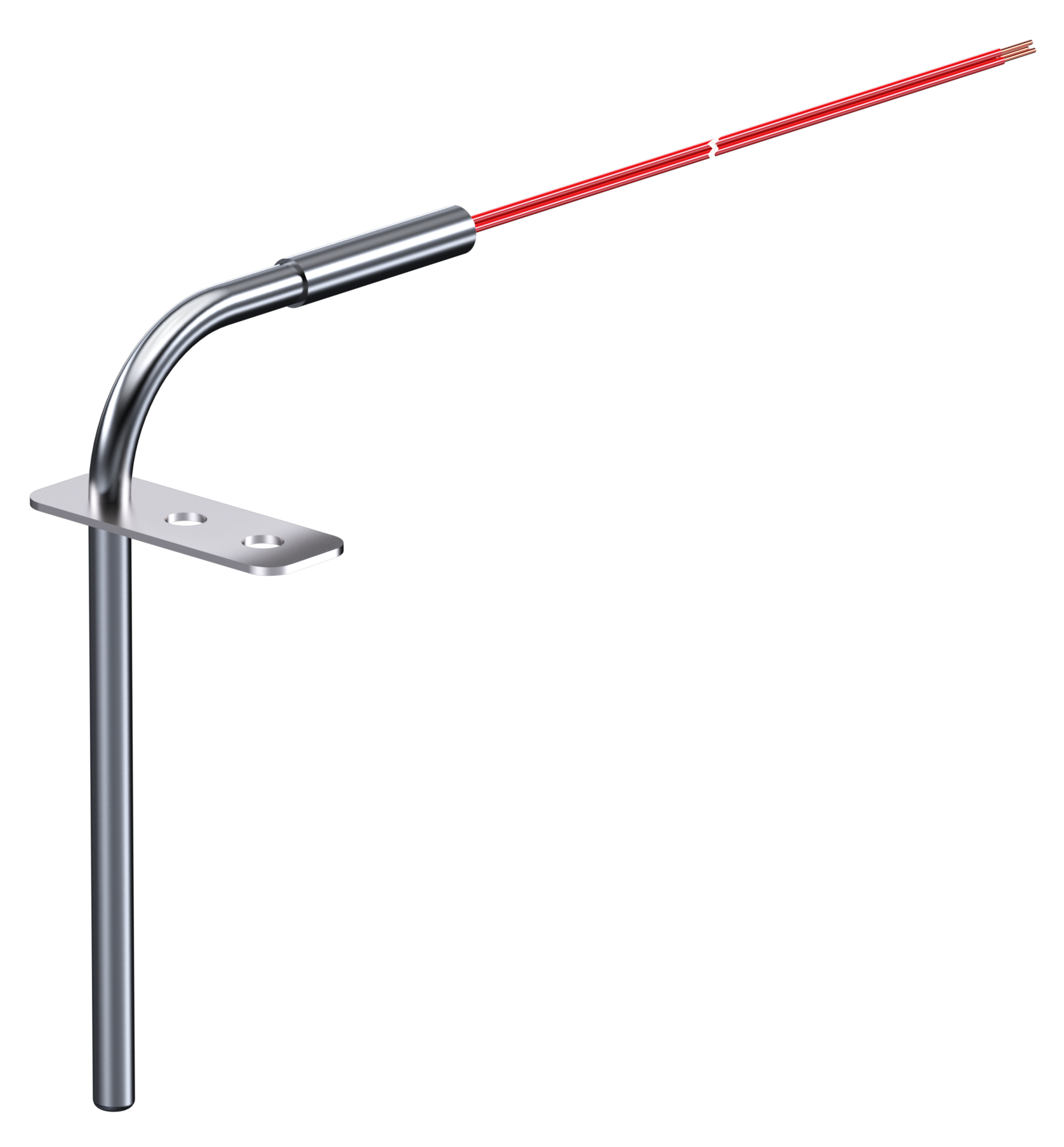 Renau 1TH4065 Ssainless steel foodservice RTD temperature well probe.
