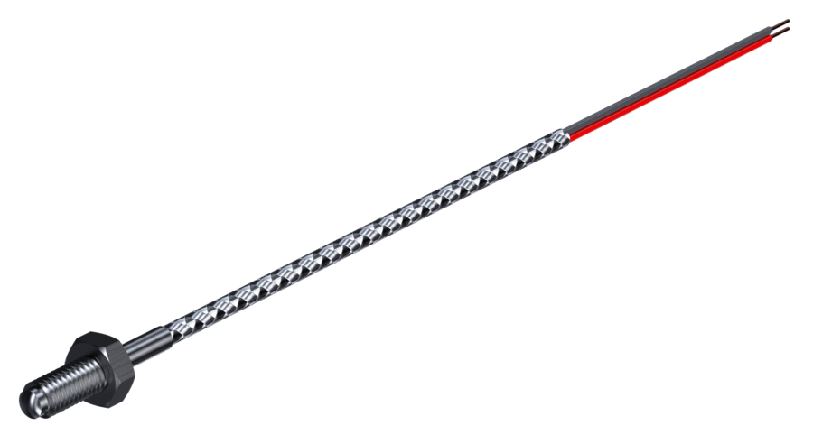 Renau 1TH4071 foodservice equipment RTD temperature probe with M6 thread.