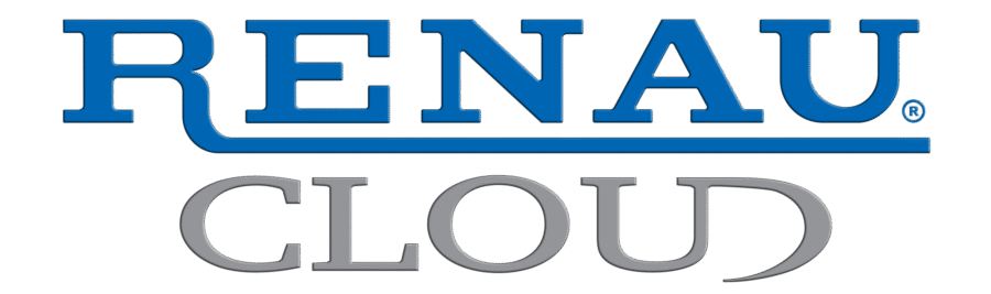 Renau Cloud Logo. Remote & local restaurant/kitchen management software. Full time & temperature monitoring & HACCP logging for food service.