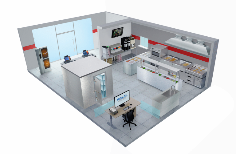 QSR with Renau Smart Kitchen System
