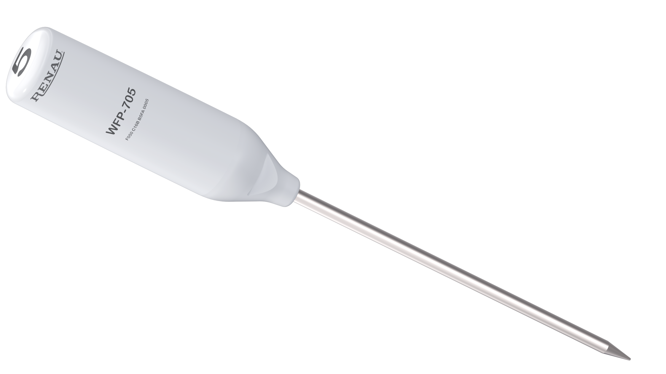 Renau WFP-705 - battery operated Wireless Food Probe for monitoring food in hot or cold holding & temperature check automation.